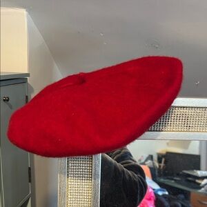 Red Beret Hat